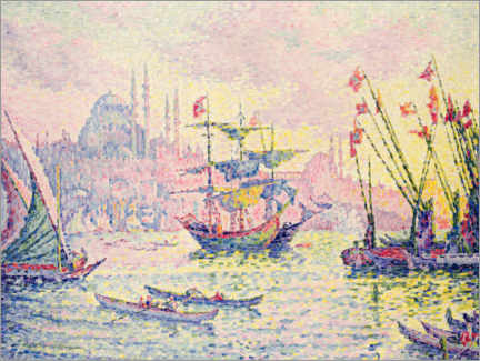 Acrylic print  Constantinople - Paul Signac