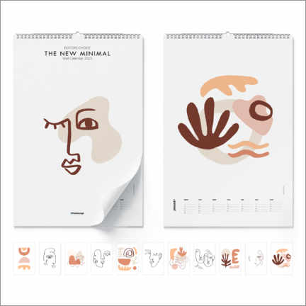 Wall calendar  Matisse Mood Calendar - New Minimal 2022