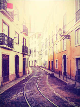 Canvas print  Lisbon's alleys, Portugal