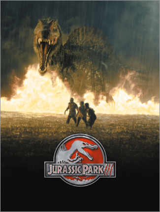 Aluminium print  Jurassic Park III - Spinosaurus