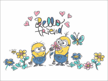 Poster  Minions friends