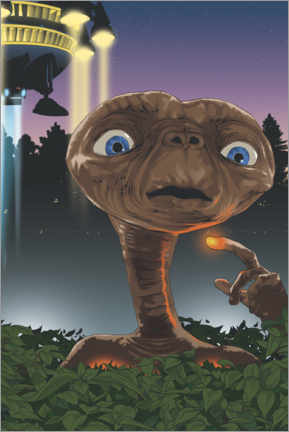Canvas print  E.T. - Spaceship