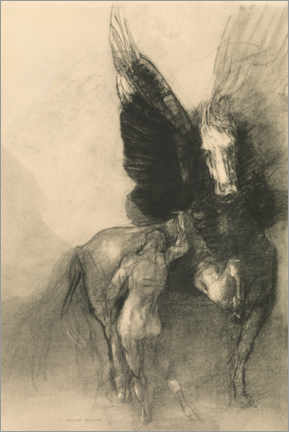 Poster Pegasus and Bellerophon