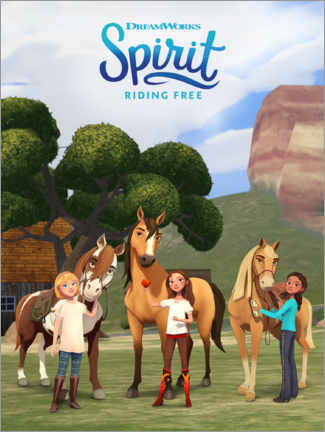 Poster  Spirit Riding Free - Trio