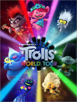 Poster  Trolls World Tour - Lights on!