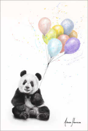 Poster  Panda Party - Ashvin Harrison