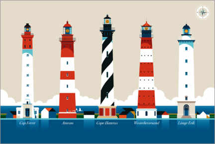 Acrylic print  Lighthouse Island - Bo Lundberg