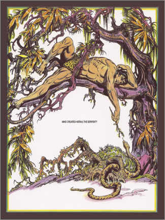 Poster  Tarzan and Hista, the snake