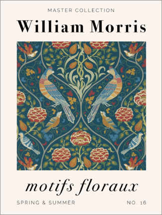 Aluminium print  Motifs Floraux - Spring &amp; Summer - William Morris