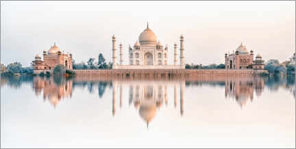 Canvas print  Taj Reflection - Manjik Pictures