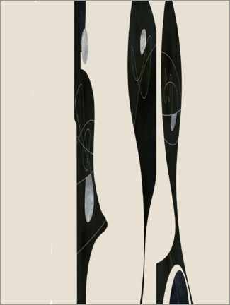 Acrylic print  Japandi Alined - Roberto Moro Art