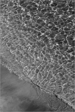 Canvas print  Where sand and water meet - Studio Nahili