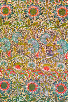 Canvas print  Corncockle - William Morris