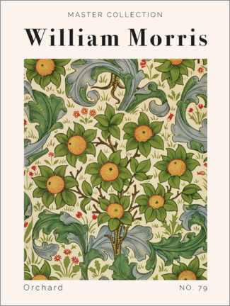 Acrylic print  Orchard No. 79 - William Morris