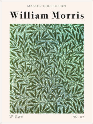 Foam board print  Willow No. 07 - William Morris