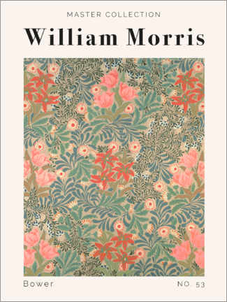 Acrylic print  Bower No. 53 - William Morris