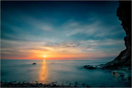 Poster Sunrise on the sea