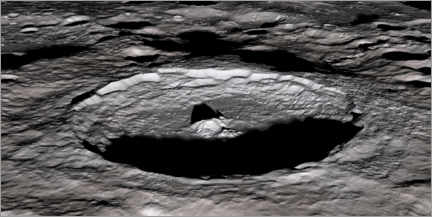 Poster Moon's Tycho crater