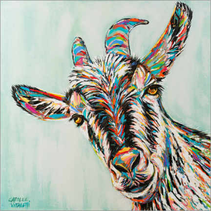 Poster Funny Goat I