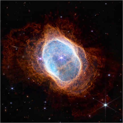 Acrylic print  James Webb - Southern Ring Nebula - NASA