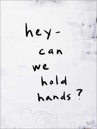 Canvas print  Can We Hold Hands? - Kent Youngstrom