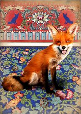 Wall sticker  A Fox at Home - Mandy Reinmuth