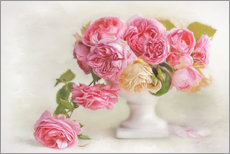 Gallery print  pink roses - Lizzy Pe