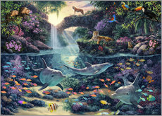 Wall sticker  Jungle Paradise - Steve Read