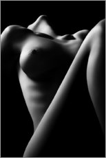 Canvas print  Sitting Nude - Johan Swanepoel