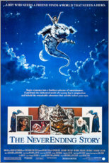 Canvas print  The Neverending Story - Vintage Entertainment Collection