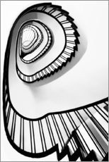 Poster Spiral staircase