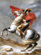 Gallery print  Napoleon Crossing the Grand Saint-Bernard Pass - Jacques-Louis David