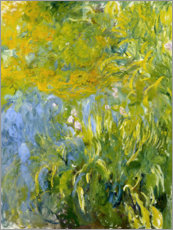 Acrylic print  iris - Claude Monet
