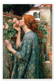 Poster  The Soul of the Rose - John William Waterhouse