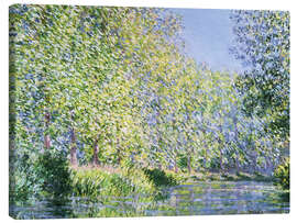 Canvas print  Bend in the Epte River near Giverny - Claude Monet