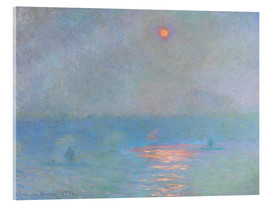 Acrylic print  Waterloo Bridge - Claude Monet
