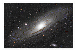 Poster Andromeda Galaxy M31 I
