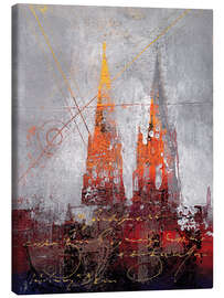 Canvas print  Cathedral of Cologne II - Vittorio Vitale