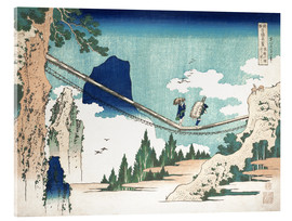 Acrylic print  Minister Toru, from the series Poems of China and Japan - Katsushika Hokusai