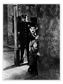 Poster Tom Wilson, Charles Chaplin and Jackie Coogan in The Kid