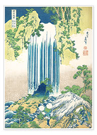Poster The Yoro waterfall, Mino Province