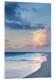 Acrylic print  Sylt, sunset at the beach - Markus Lange