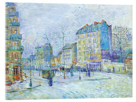 Acrylic print  Boulevard de Clichy - Vincent van Gogh