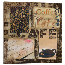 Acrylic print  Cafe - Andrea Haase
