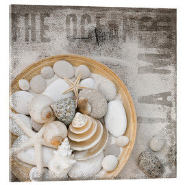 Acrylic print  Beach Treasures - Andrea Haase