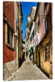 Canvas print  Street in Lisbon - Felix Pergande