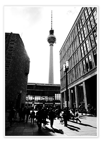 Poster Berlin street