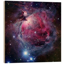 Wood print  The Orion Nebula - Robert Gendler