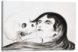 Canvas print  The Kiss of Death - Edvard Munch