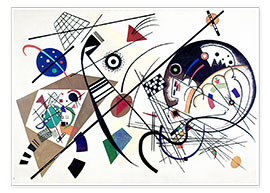 Poster  Continuous line - Wassily Kandinsky